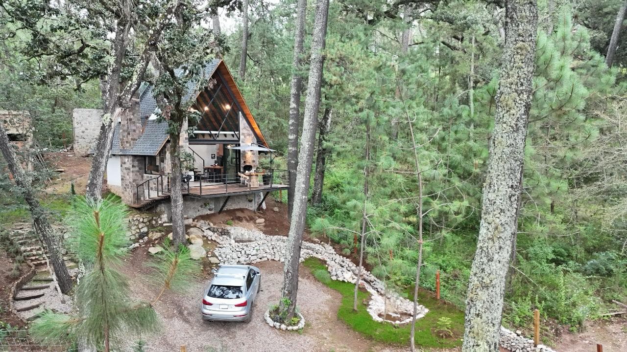 Chalet VerdeTerra entre el bosque de Tapalpa